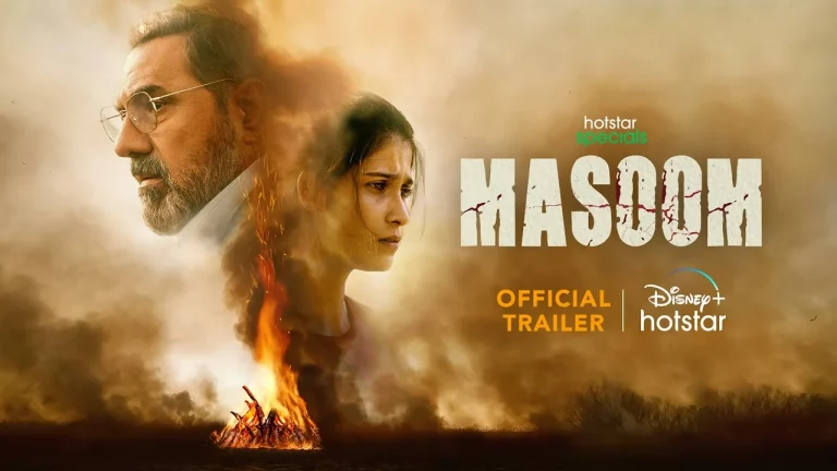 Masoom Hotstar 2022 Web Series Review In Hindi